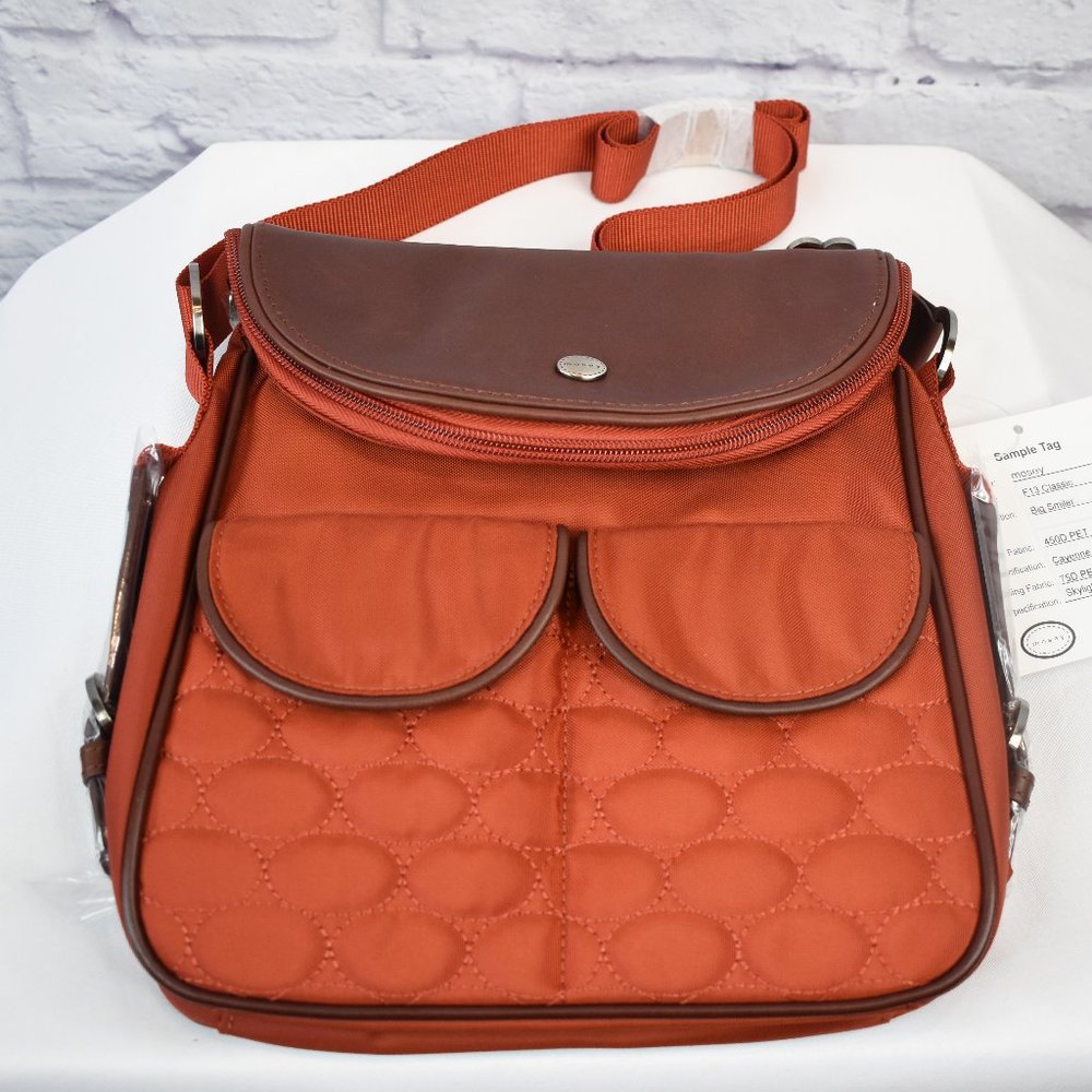 Mosey Life by Baggallini Big Smiler Purse Bag (Cayenne) - NEW